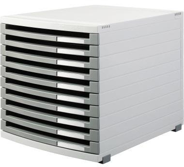 HAN Schubladenbox HAN CONTUR 10 Schubladen DIN A4 DIN B4
