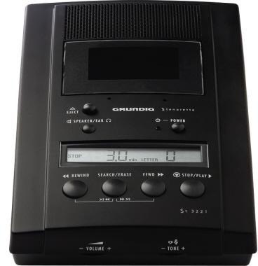[9199135263] GRUNDIG Analoges Wiedergabegerät Grundig Stenorette St 3221 12 x 5,4 x 21