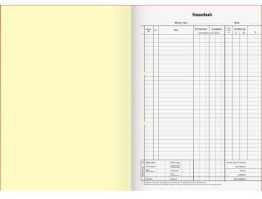[9199135333] KÖNIG & EBHARDT Kassenbuch König & Ebhardt DIN A4 orange 2 x 50 Bl.