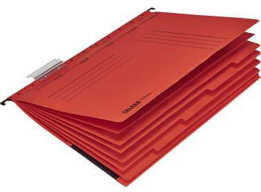 [9199135479] FALKEN Personalhefter Falken UniReg DIN A4 kaufmännische (rot)