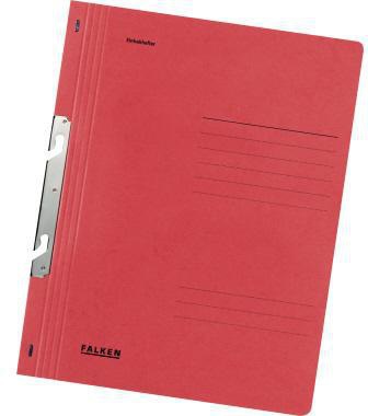 [9199135525] FALKEN Einhakhefter Falken DIN A4 250g/m² Manilakarton blau (rot)