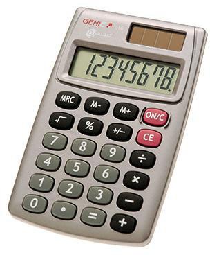 [9199135621] GENIE Taschenrechner GENIE® 510 1 x 8-stellig grau