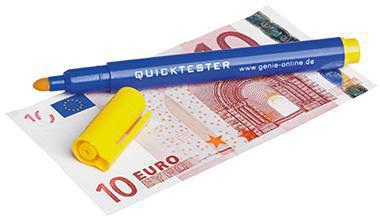 [9199135626] GENIE Geldscheinprüfstift GENIE® Quicktester EUR USD GBP CHF 1,5mm