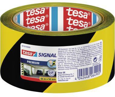 TESA Signalklebeband tesa® Premium 50 mm x 66 m (B x L)