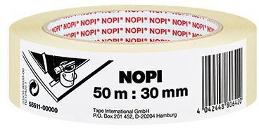 NOPI Kreppband NOPI® Innenbereich 19 mm x 50 m (B x L)