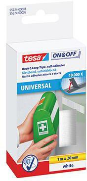 [9199138777] TESA Klettband tesa® On & Off® 20 mm x 1 m (B x L)
