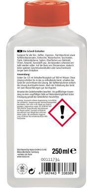 XAVAX Entkalker Xavax flüssig Flasche Kunststoff 0,25l