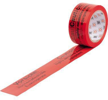 [9199141500] HECKMANN Signalklebeband HECKMANN 60 mm x 50 m (B x L)