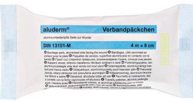 ALUDERM Verband aluderm® 8 cm x 4 m (B x L) Maße