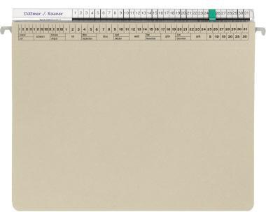 ORGALEX Hängehefter ORGALEX® DIN A4 320g/m² Karton grau