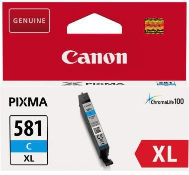 CANON Tintenpatrone Canon Originalzubehör CLI-581XL C