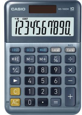 CASIO Tischrechner CASIO® MS-100EM 101 x 28 x 149 mm (B x H
