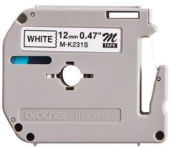 [9199142993] BROTHER Schriftbandkassette Brother P-touch M-K231S 12 mm x 4 m (B x