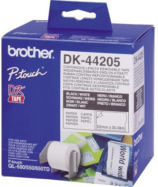 [9199142999] BROTHER Endlosetikett Brother 6,2 cm x 30,48 m (B x L) wieder