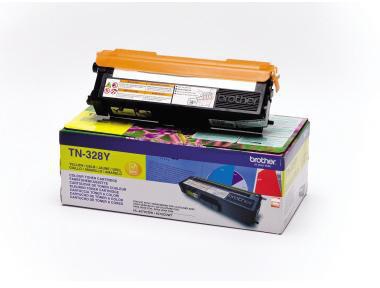 BROTHER Toner Brother Originalzubehör TN-328Y