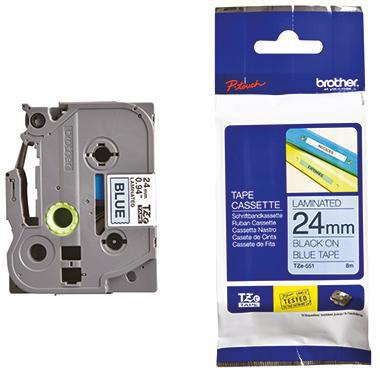 [9199143027] BROTHER Schriftbandkassette Brother P-touch TZe-551 24 mm x 8 m (B x