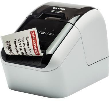 BROTHER Etikettendrucker Brother QL-800 60,96mm schwarz: 93