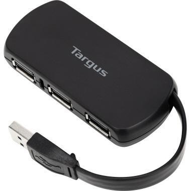 TARGUS USB-Hub Targus USB 2.0 schwarz