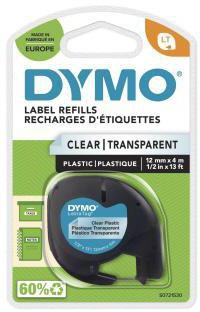 DYMO Schriftbandkassette DYMO® LT 12 mm x 4 m (B x L) transparent