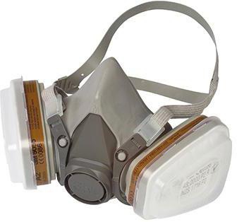 [9199144785] 3M Halbmaske 3M 6002C A2P2 inkl. 1 Paar Filter gegen