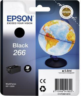 EPSON Tintenpatrone Epson Originalzubehör 266 ca. 250 Seiten