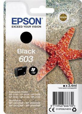EPSON Tintenpatrone Epson Originalzubehör 603 ca. 150 Seiten