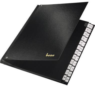 [9199146357] BENE Pultordner Bene A-Z Polyproylen grün 24 Fächer (schwarz)