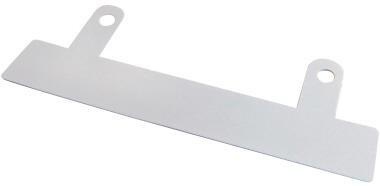 GBC Einhängeheftstreifen GBC® DIN A4 PVC weiß 50 St./Pack.
