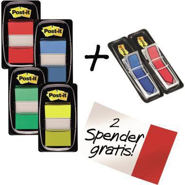 POST-IT Haftstreifen Post-it® Index Standard 43,2 x 25,4 mm