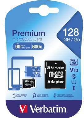 VERBATIM Speicherkarte microSDXC