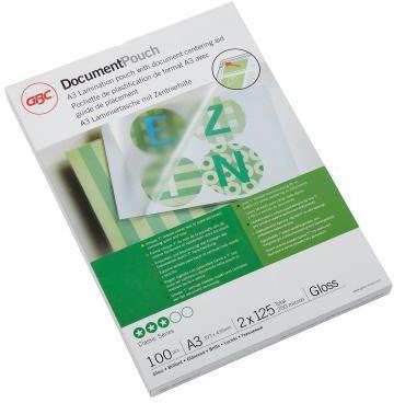 GBC Laminierfolie GBC® DocumentT Pouch 303 x 426 mm (B x