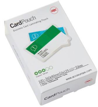 GBC Laminierfolie GBC® CardTPouch 60 x 90 mm (B x H) 125µm