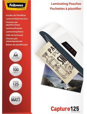 [9199146660] FELLOWES Laminierfolie Fellowes® Capture 125 216 x 301 mm (B x