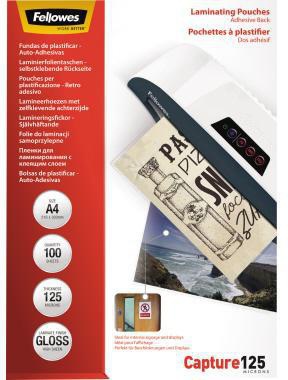 [9199146662] FELLOWES Laminierfolie Fellowes® Capture 125 216 x 303 mm (B x