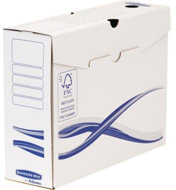 BANKERS BOX Archivschachtel Bankers Box® Basic 8 x 25,5 x 34 cm (B x