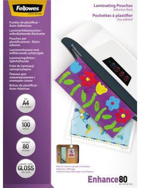 FELLOWES Laminierfolie Fellowes® Enhance 80 218 x 302 mm (B x