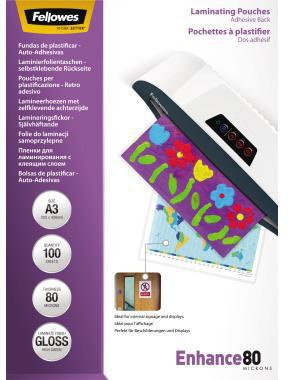 FELLOWES Laminierfolie Fellowes® Enhance 80 303 x 426 mm (B x