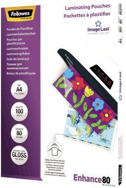 FELLOWES Laminierfolie Fellowes® ImageLastT Enhance 80 216