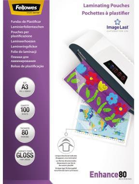 FELLOWES Laminierfolie Fellowes® ImageLastT Enhance 80 303