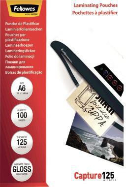 FELLOWES Laminierfolie Fellowes® Capture 125 118 x 160 mm (B x