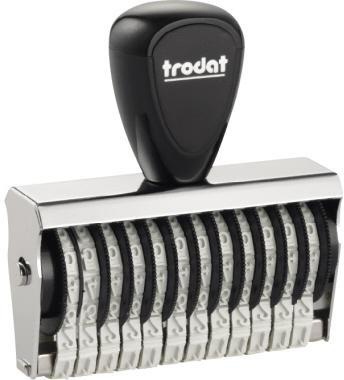 [9199146861] TRODAT Ziffernbandstempel trodat® 15412 4mm Metall/Kunststoff