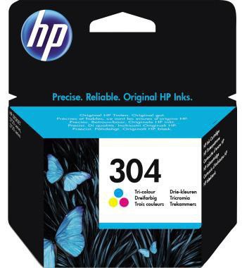 HP Tintenpatrone HP Originalzubehör 304 ca. 100 Seiten
