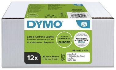 DYMO Adressetikett DYMO® LabelWriter® 36 x 89 mm (B x H)