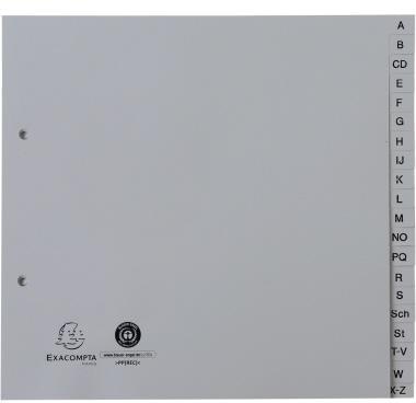 EXACOMPTA A-Z Register Exacompta Forever® DIN A4 Polypropylen