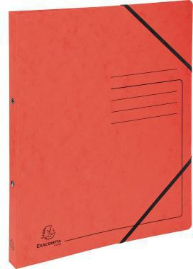 [9199147490] EXACOMPTA Ringbuch Exacompta DIN A4 Colorspankarton blau (rot)