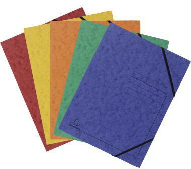 [9199147497] EXACOMPTA Eckspanner Exacompta DIN A4 Colorspankarton blau