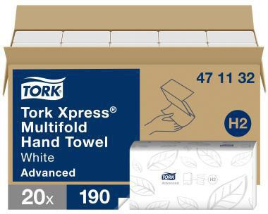 TORK Papierhandtuch Tork Xpress® Advanced 21,3 x 23,4 cm (B