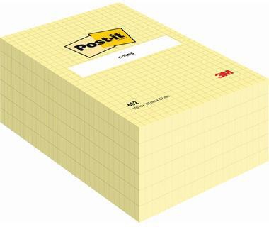 POST-IT Haftnotiz Post-it® XL-Notes 102 x 152 mm (B x H)