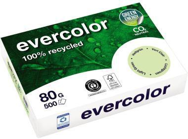 [9199147585] CLAIREFONTAINE Kopierpapier Clairefontaine evercolor DIN A4 80g/m² (hellgrün)