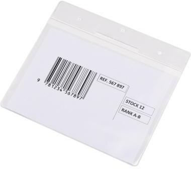 DJOIS Sichttasche DJOIS DIN A5 quer PVC transparent 10
